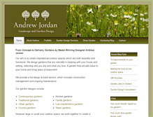 Tablet Screenshot of andrewjordangardendesign.com